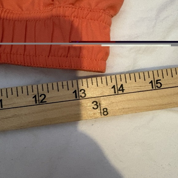 The North‎ Face Women's Small Orange Athletic Shorts 4" Inseam Hiking Outdoors - Picture 8 of 8